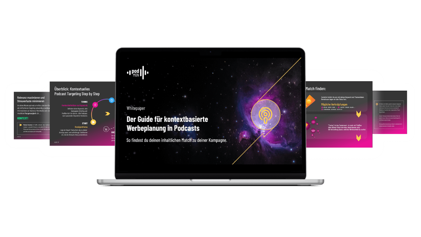 Whitepaper zur kontextbasierten Werbeplanung in Podcasts: innovative Strategien für effektive Werbung